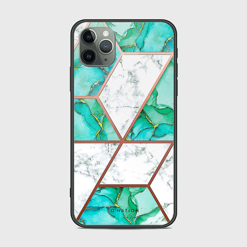 iPhone 11 Pro Cover - Mystic Marble Series - HQ Ultra Shine Premium Infinity Glass Soft Silicon Borders Case