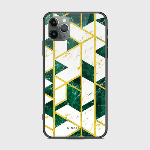 iPhone 11 Pro Cover - Mystic Marble Series - HQ Ultra Shine Premium Infinity Glass Soft Silicon Borders Case