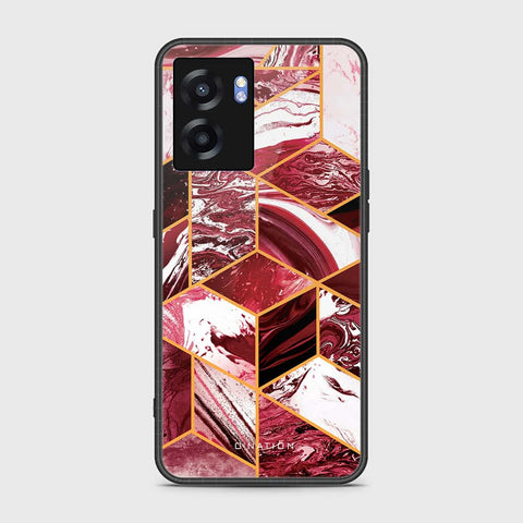 Realme Q5i Cover- O'Nation Shades of Marble Series - HQ Ultra Shine Premium Infinity Glass Soft Silicon Borders Case