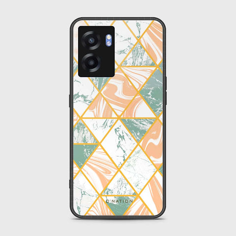 OnePlus Nord N300 Cover- O'Nation Shades of Marble Series - HQ Ultra Shine Premium Infinity Glass Soft Silicon Borders Case