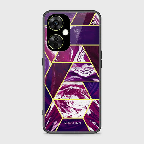 OnePlus Nord CE 3 Lite Cover- O'Nation Shades of Marble Series - HQ Ultra Shine Premium Infinity Glass Soft Silicon Borders Case