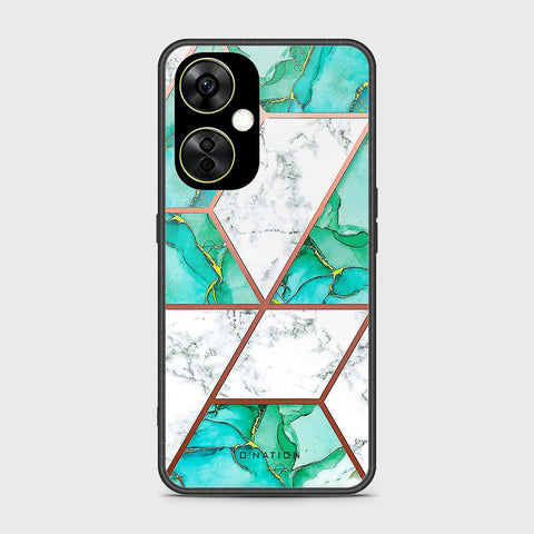 OnePlus Nord CE 3 Lite Cover- O'Nation Shades of Marble Series - HQ Ultra Shine Premium Infinity Glass Soft Silicon Borders Case