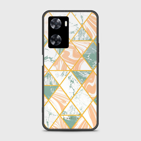 OnePlus Nord N20 SE Cover - O'Nation Shades of Marble Series - HQ Ultra Shine Premium Infinity Glass Soft Silicon Borders Case