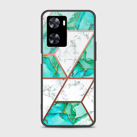 OnePlus Nord N20 SE Cover - O'Nation Shades of Marble Series - HQ Ultra Shine Premium Infinity Glass Soft Silicon Borders Case