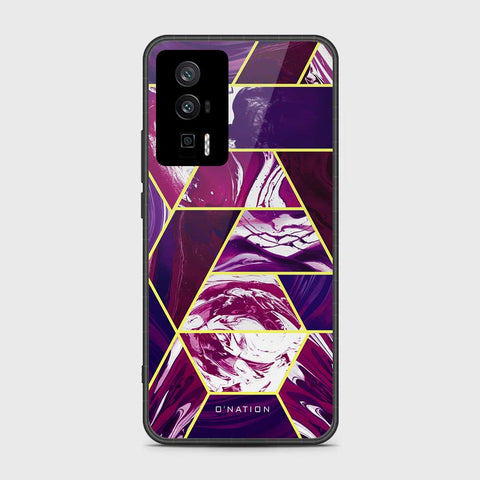 Xiaomi Redmi K60 Cover- O'Nation Shades of Marble Series - HQ Ultra Shine Premium Infinity Glass Soft Silicon Borders Case