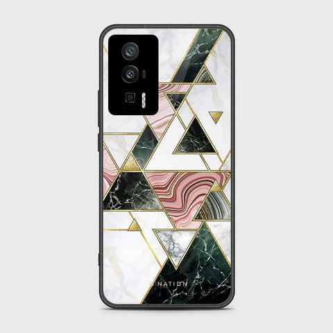 Xiaomi Poco F5 Pro Cover- O'Nation Shades of Marble Series - HQ Ultra Shine Premium Infinity Glass Soft Silicon Borders Case