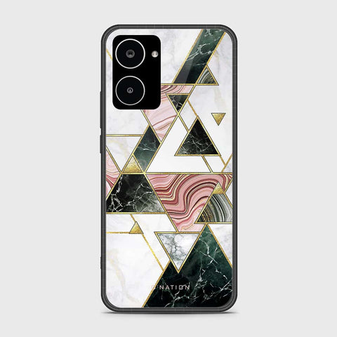 Realme 10 4G Cover- O'Nation Shades of Marble Series - HQ Ultra Shine Premium Infinity Glass Soft Silicon Borders Case