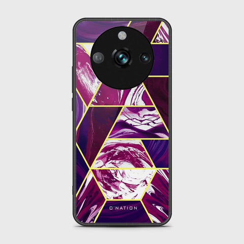 Realme 11 Pro Plus Cover- O'Nation Shades of Marble Series - HQ Ultra Shine Premium Infinity Glass Soft Silicon Borders Case