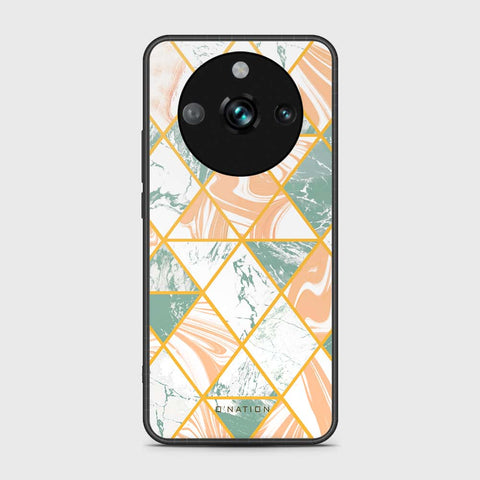 Realme 11 Pro Plus Cover- O'Nation Shades of Marble Series - HQ Ultra Shine Premium Infinity Glass Soft Silicon Borders Case