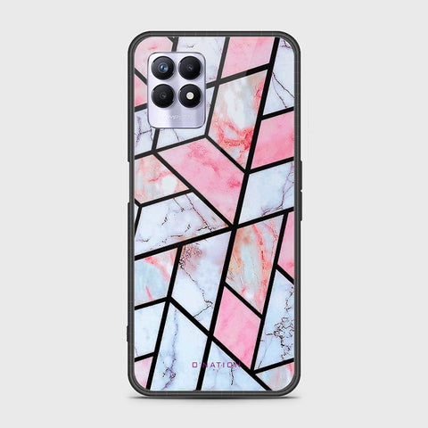 Realme Narzo 50 4G Cover - O'Nation Shades of Marble Series - HQ Ultra Shine Premium Infinity Glass Soft Silicon Borders Case