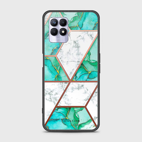 Realme Narzo 50 4G Cover - O'Nation Shades of Marble Series - HQ Ultra Shine Premium Infinity Glass Soft Silicon Borders Case