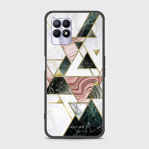 Realme Narzo 50 4G Cover - O'Nation Shades of Marble Series - HQ Ultra Shine Premium Infinity Glass Soft Silicon Borders Case