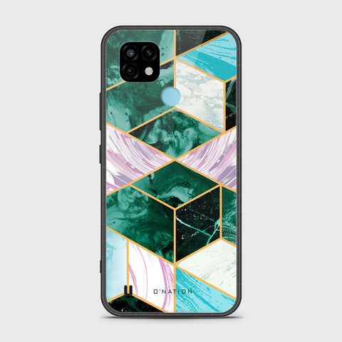 Realme C21 Cover- O'Nation Shades of Marble Series - HQ Premium Shine Durable Shatterproof Case