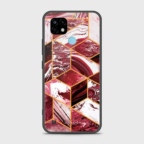 Realme C21 Cover- O'Nation Shades of Marble Series - HQ Premium Shine Durable Shatterproof Case