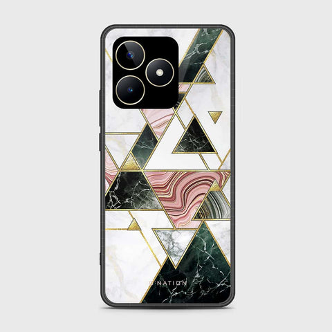 Realme Narzo N53 Cover- O'Nation Shades of Marble Series - HQ Ultra Shine Premium Infinity Glass Soft Silicon Borders Case