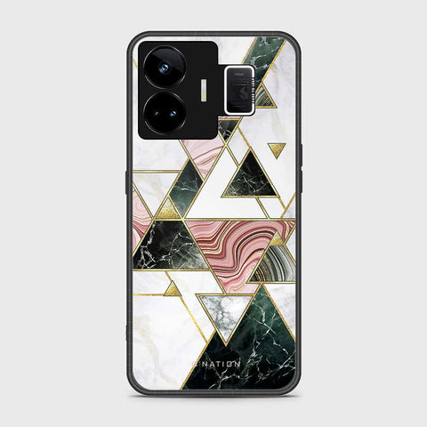 Realme GT3 Cover- O'Nation Shades of Marble Series - HQ Ultra Shine Premium Infinity Glass Soft Silicon Borders Case