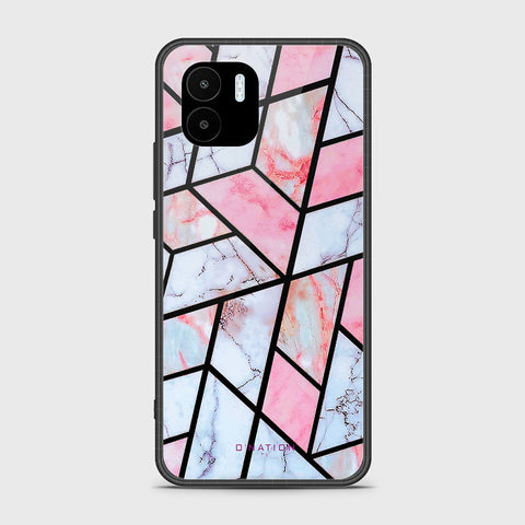 Xiaomi Redmi A2 2023 Cover - O'Nation Shades of Marble Series - HQ Ultra Shine Premium Infinity Glass Soft Silicon Borders Case