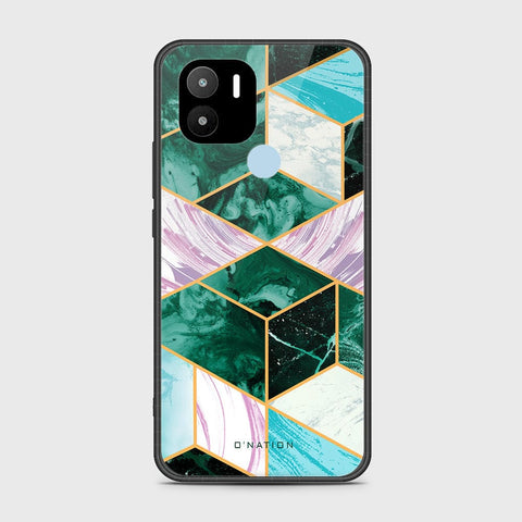 Xiaomi Redmi A2 Plus Cover - O'Nation Shades of Marble Series - HQ Ultra Shine Premium Infinity Glass Soft Silicon Borders Case