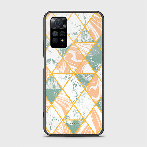 Xiaomi Redmi Note 11 Pro 5G Cover - O'Nation Shades of Marble Series - HQ Ultra Shine Premium Infinity Glass Soft Silicon Borders Case