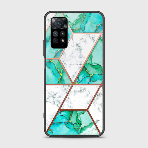 Xiaomi Redmi Note 11 Pro 5G Cover - O'Nation Shades of Marble Series - HQ Ultra Shine Premium Infinity Glass Soft Silicon Borders Case