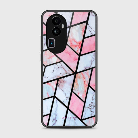 Oppo Reno 10 Pro Plus Cover- O'Nation Shades of Marble Series - HQ Ultra Shine Premium Infinity Glass Soft Silicon Borders Case