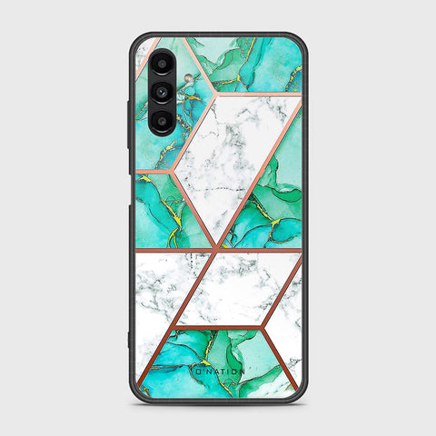 Samsung Galaxy A13 5G Cover- O'Nation Shades of Marble Series - HQ Ultra Shine Premium Infinity Glass Soft Silicon Borders Case
