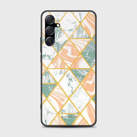 Samsung Galaxy M34 5G Cover- O'Nation Shades of Marble Series - HQ Ultra Shine Premium Infinity Glass Soft Silicon Borders Case