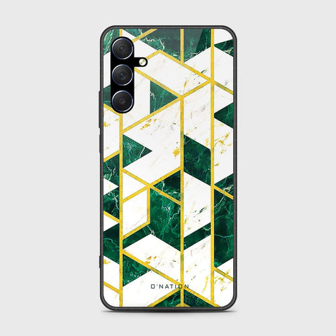 Samsung Galaxy M54 Cover- O'Nation Shades of Marble Series - HQ Ultra Shine Premium Infinity Glass Soft Silicon Borders Case