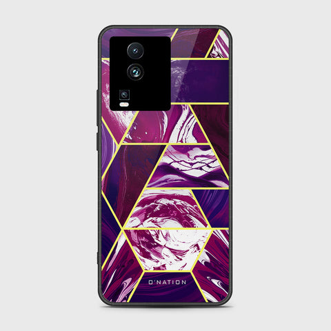 Vivo iQOO Neo 7 Cover- O'Nation Shades of Marble Series - HQ Ultra Shine Premium Infinity Glass Soft Silicon Borders Case