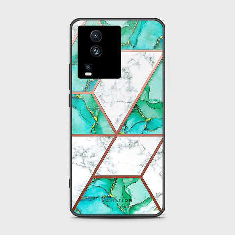 Vivo iQOO Neo 7 Cover- O'Nation Shades of Marble Series - HQ Ultra Shine Premium Infinity Glass Soft Silicon Borders Case