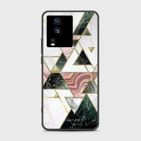 Vivo iQOO Neo 7 Cover- O'Nation Shades of Marble Series - HQ Ultra Shine Premium Infinity Glass Soft Silicon Borders Case