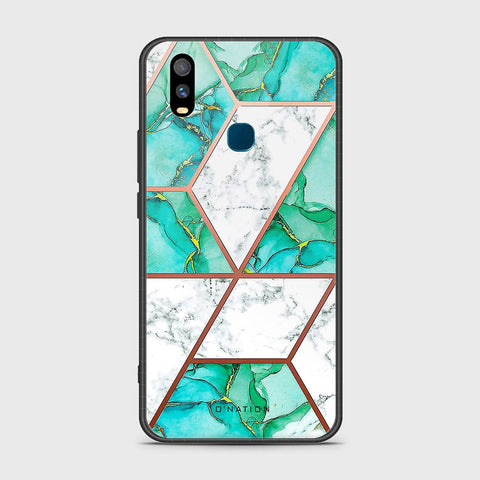 Vivo Y11 2019 Cover- O'Nation Shades of Marble Series - HQ Ultra Shine Premium Infinity Glass Soft Silicon Borders Case