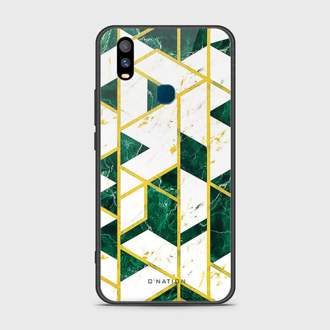 Vivo Y11 2019 Cover- O'Nation Shades of Marble Series - HQ Ultra Shine Premium Infinity Glass Soft Silicon Borders Case