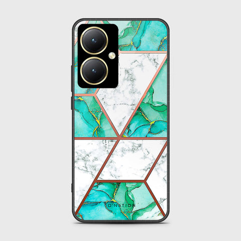 Vivo Y27 Cover- O'Nation Shades of Marble Series - HQ Ultra Shine Premium Infinity Glass Soft Silicon Borders Case