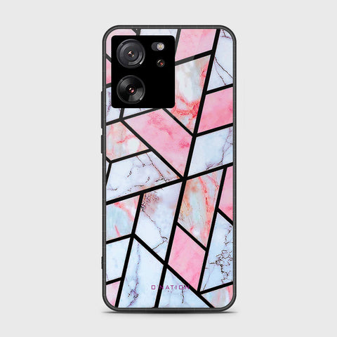 Xiaomi 13T Cover- O'Nation Shades of Marble Series - HQ Ultra Shine Premium Infinity Glass Soft Silicon Borders Case
