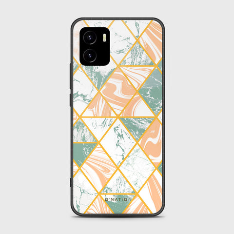 Vivo Y10 Cover- O'Nation Shades of Marble Series - HQ Ultra Shine Premium Infinity Glass Soft Silicon Borders Case