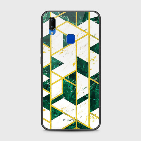 Vivo Y91i Cover- O'Nation Shades of Marble Series - HQ Ultra Shine Premium Infinity Glass Soft Silicon Borders Case