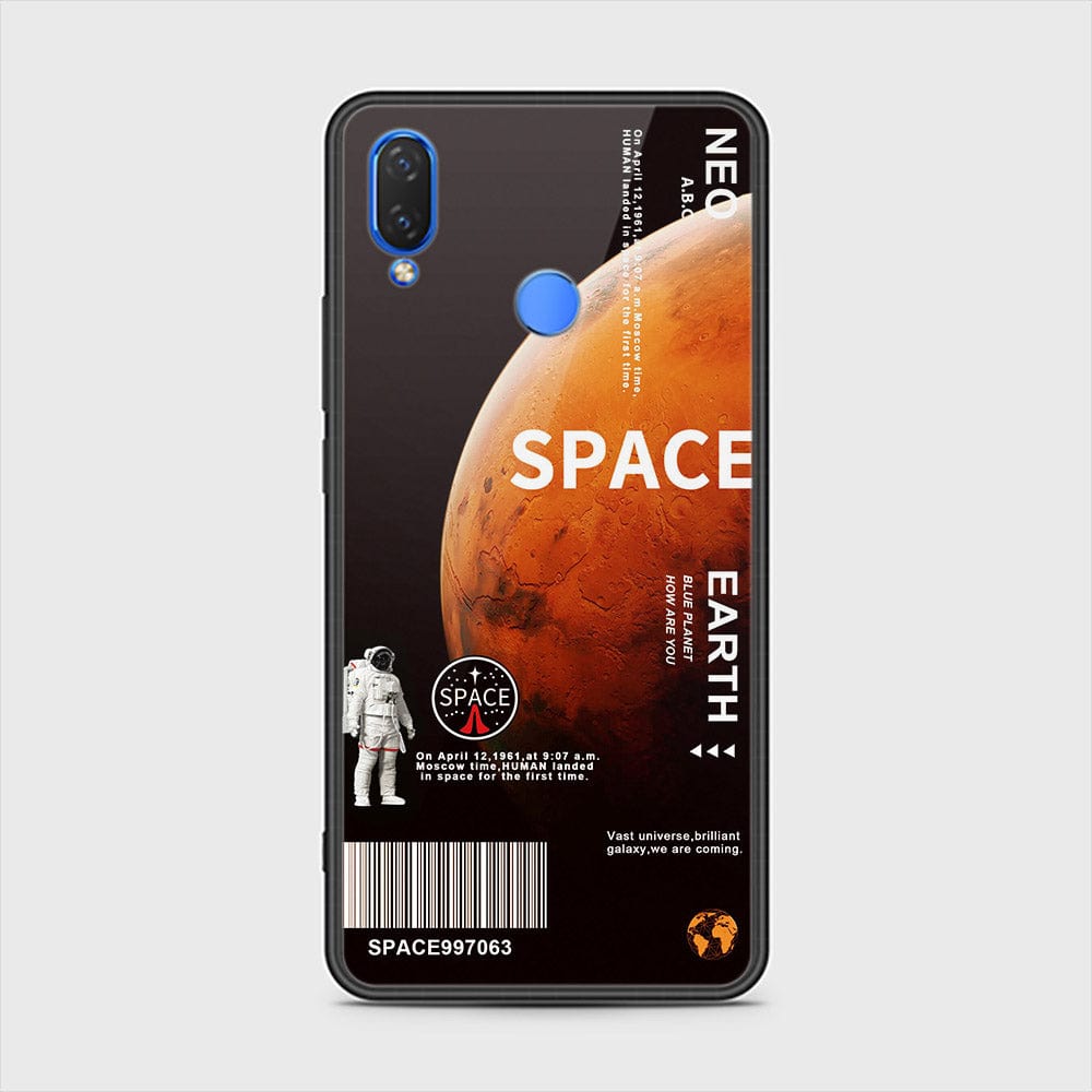 Huawei Y9 2019 Cover - Limitless Series - HQ Ultra Shine Premium Infinity Glass Soft Silicon Borders Case