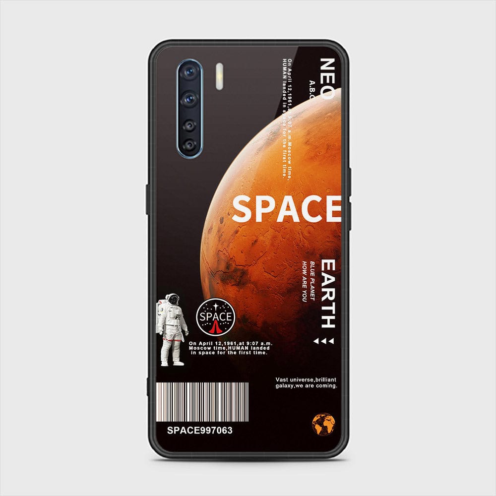 Oppo Reno 3 Cover - Limitless Series - HQ Ultra Shine Premium Infinity Glass Soft Silicon Borders Case (Fast Delivery)
