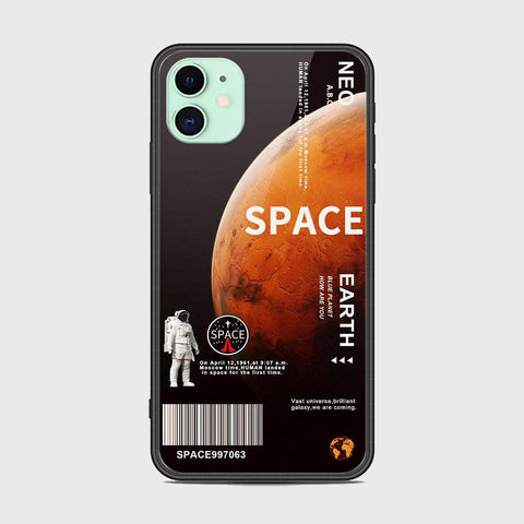 iPhone 11 Cover - Limitless Series - HQ Ultra Shine Premium Infinity Glass Soft Silicon Borders Case