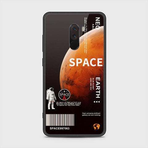 Xiaomi Pocophone F1 Cover - Limitless Series - HQ Ultra Shine Premium Infinity Glass Soft Silicon Borders Case