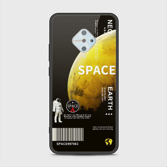 Vivo S1 Pro Cover - Limitless Series - HQ Ultra Shine Premium Infinity Glass Soft Silicon Borders Case (Fast Delivery)