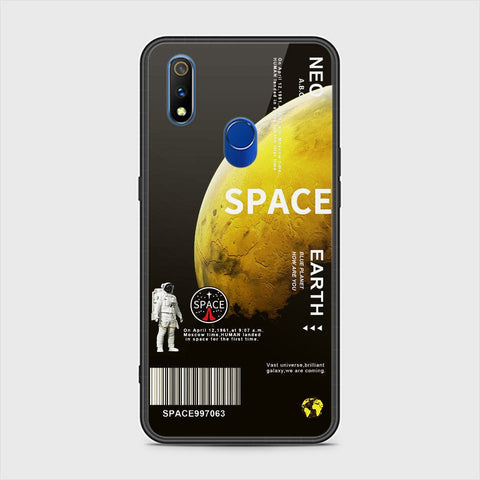 Realme 3 Pro Cover - Limitless Series - HQ Ultra Shine Premium Infinity Glass Soft Silicon Borders Case