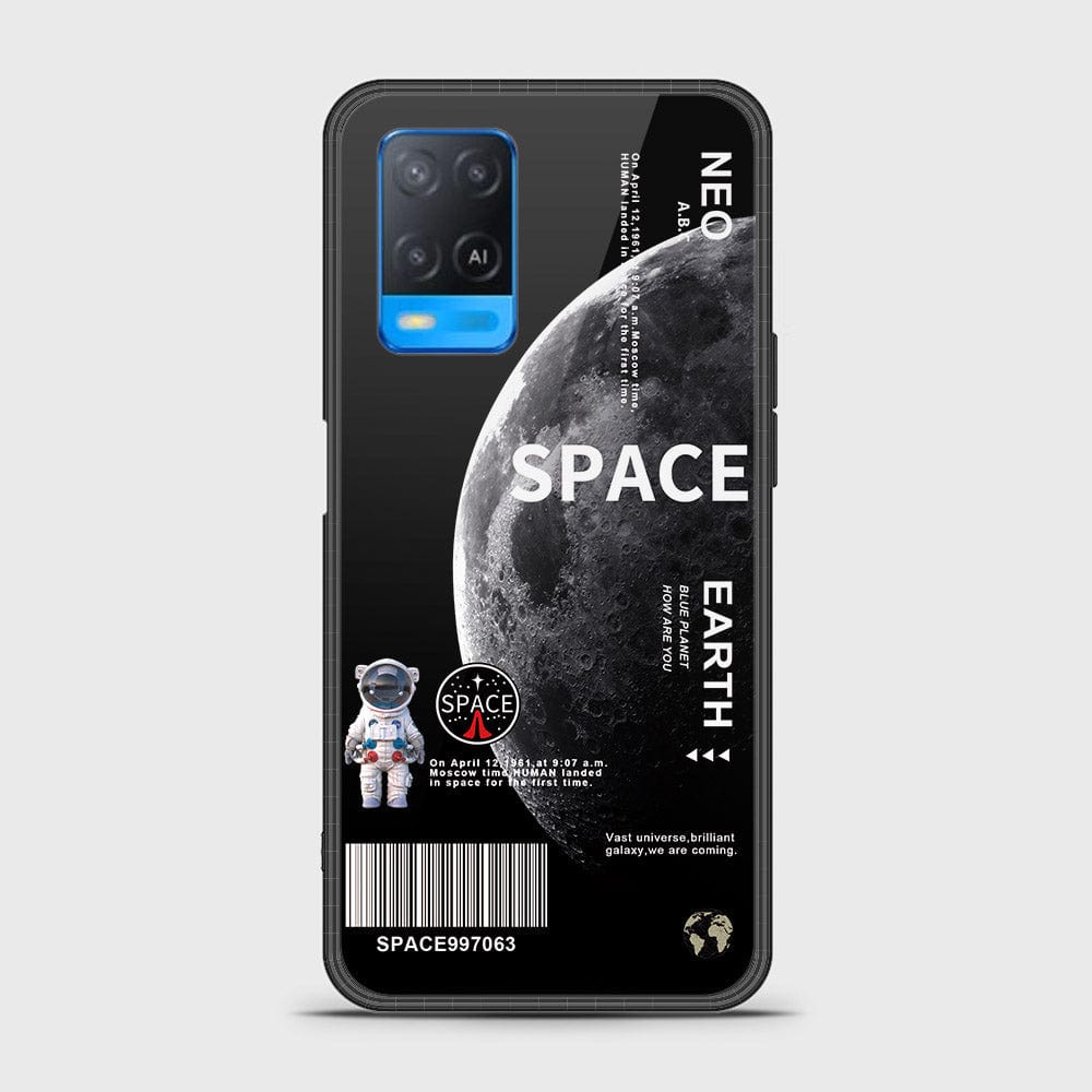Oppo A54 4G Cover - Limitless Series - HQ Ultra Shine Premium Infinity Glass Soft Silicon Borders Case (Fast Delivery)