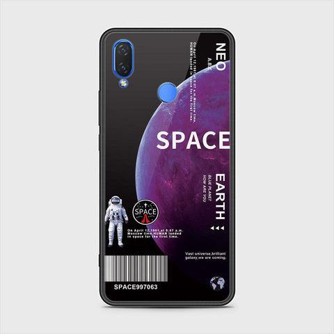 Huawei Y9 2019 Cover - Limitless Series - HQ Ultra Shine Premium Infinity Glass Soft Silicon Borders Case