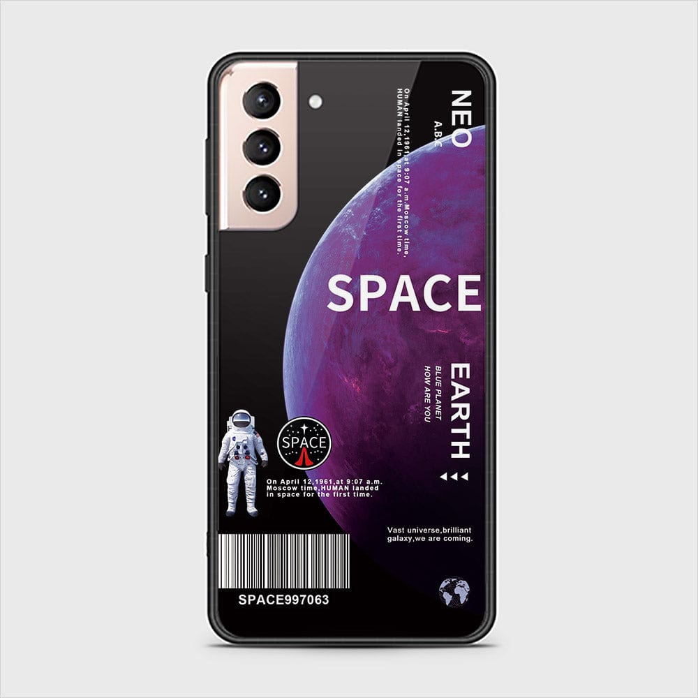 Samsung Galaxy S21 Plus 5G Cover - Limitless Series - HQ Ultra Shine Premium Infinity Glass Soft Silicon Borders Case (Fast Delivery)