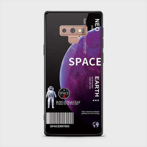 Samsung Galaxy Note 9 Cover - Limitless Series - HQ Ultra Shine Premium Infinity Glass Soft Silicon Borders Case