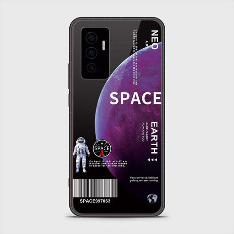 Vivo V23e Cover - Limitless Series - HQ Ultra Shine Premium Infinity Glass Soft Silicon Borders Case