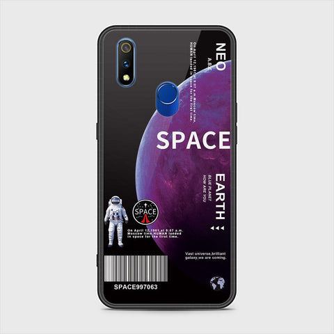 Realme 3 Pro Cover - Limitless Series - HQ Ultra Shine Premium Infinity Glass Soft Silicon Borders Case