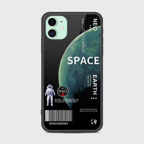 iPhone 11 Cover - Limitless Series - HQ Ultra Shine Premium Infinity Glass Soft Silicon Borders Case